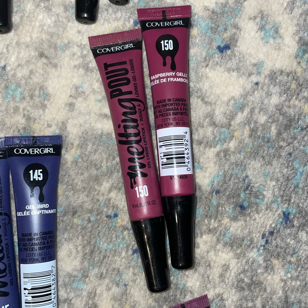 2 COVERGIRL Melting POUT Gel Liquid Lipsticks